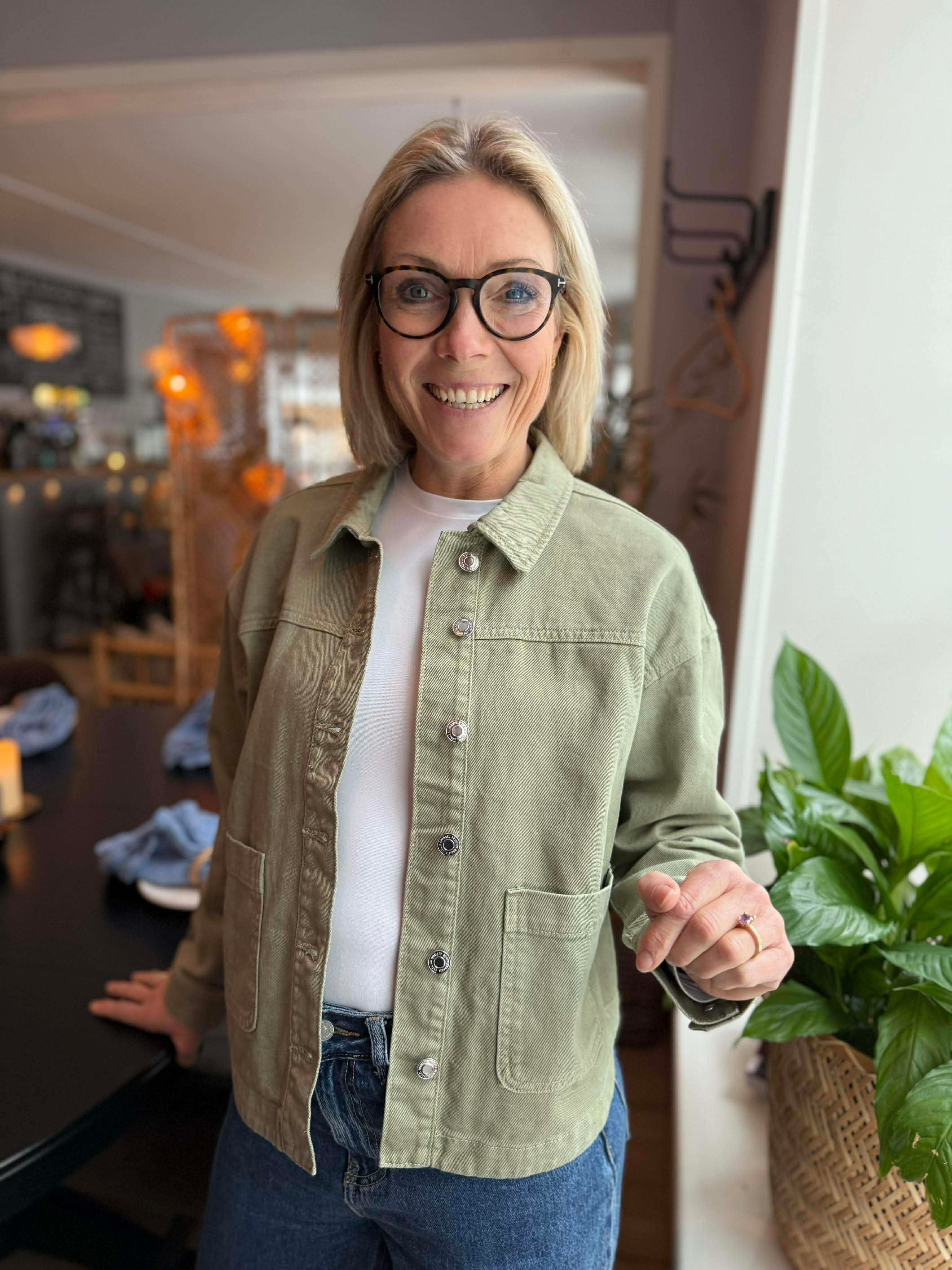 VMJAMIE Denim Jacket - Laurel Wreath